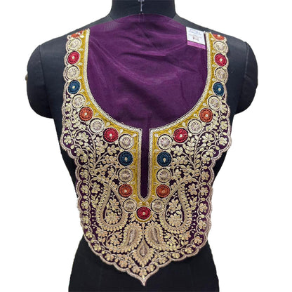Sequins and Gota work Neckline Patch