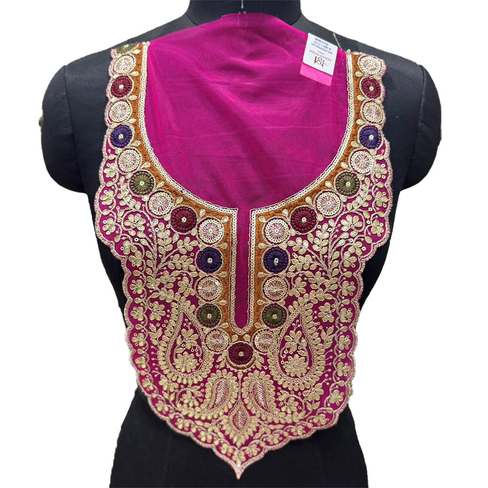 Sequins and Gota work Neckline Patch