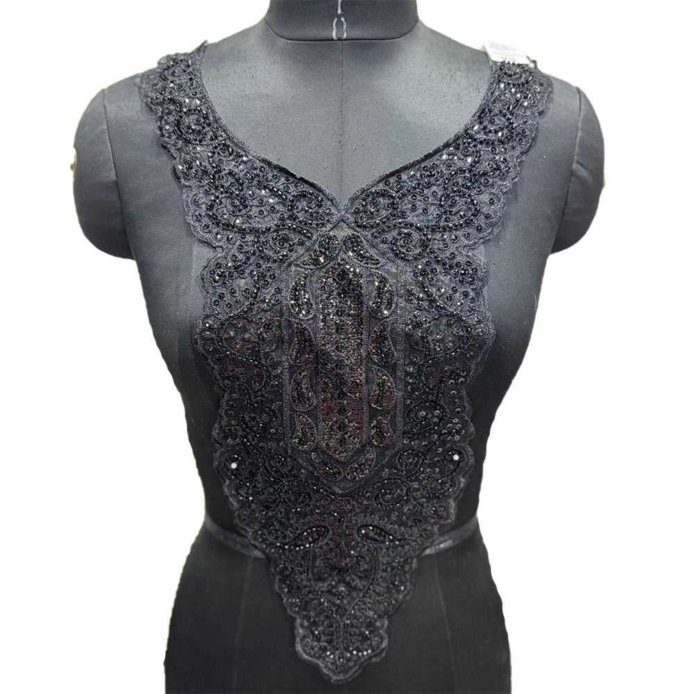 Katdana and Sequins work Long Neck Patch