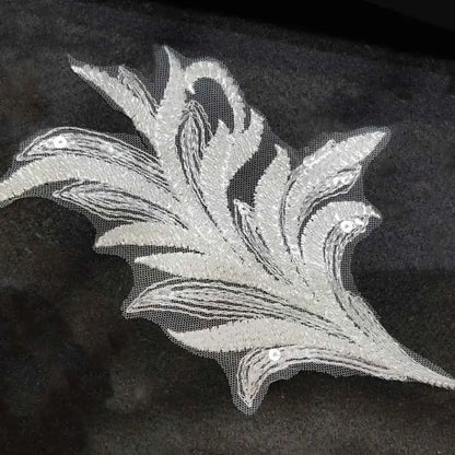 Beads Work Fancy Leaf patch