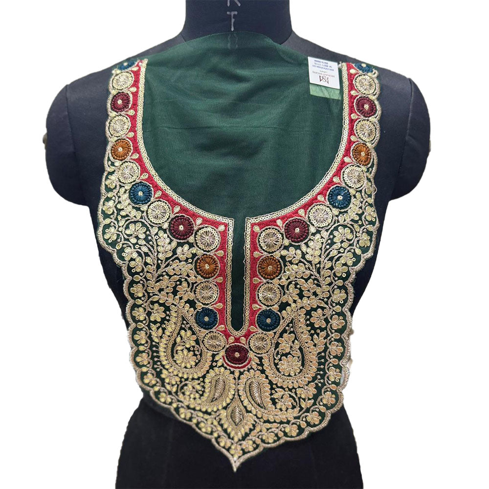 Sequins and Gota work Neckline Patch