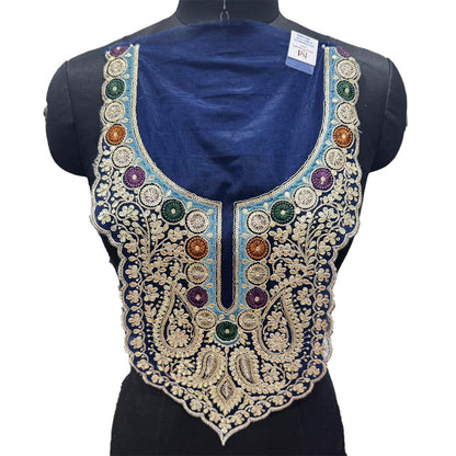 Sequins and Gota work Neckline Patch